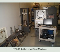 12,000 lb Universal Test Machine